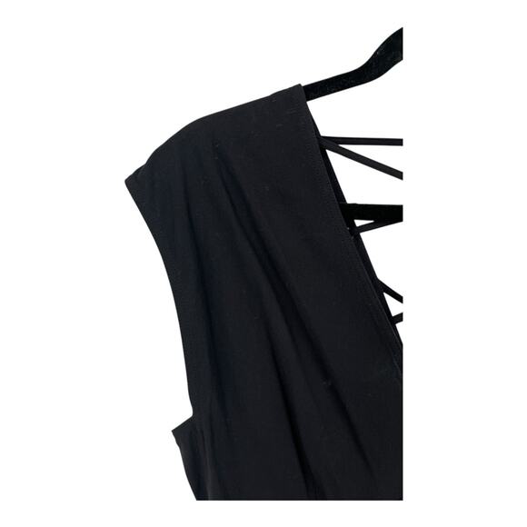 A.L.C. Dress Amelie open back lace up sleeveless midi size 8 - Picture 3 of 8